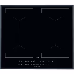 AEG IKE64450FB, Black, Built-in, Zone induction hob, 4 zone(s), 4 zone(s), Large