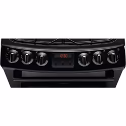 Zanussi ZCG43250BA Freestanding cooker Electric Gas Black