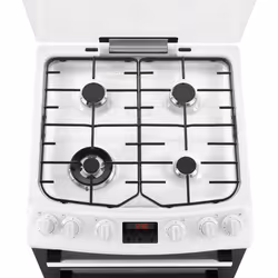 Zanussi ZCG63260WE Freestanding cooker Electric Gas White