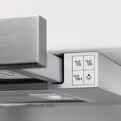 AEG DPB3631S Semi built-in (pull out) Stainless steel 370 m³/h