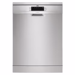 AEG FFB53940ZM - 911514051, Freestanding, Full size (60 cm), Stainless steel, Black, Stainless steel, Buttons, LED