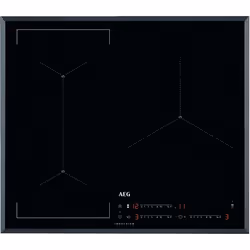 AEG IAE63421FB, Black, Built-in, 60 cm, Zone induction hob, 3 zone(s), 3 zone(s)