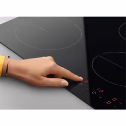 Zanussi ZHRX643K Black Built-in 59 cm Zoneless induction hob 4 zone(s)