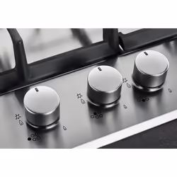 AEG HGB75500SM Black, Stainless steel Built-in 56 cm Gas 5 zone(s) - Additional view 4
