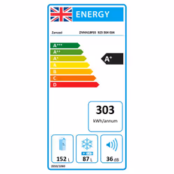 Zanussi ZNNN18FS5 - 925504034 Built-in 240 L White