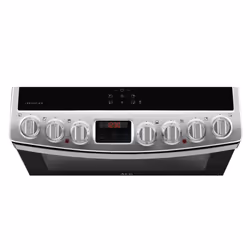 AEG CIB6732ACM - 948904301 Freestanding cooker Electric Zone induction hob Black, Stainless steel