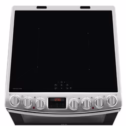 AEG CIB6732ACM - 948904301 Freestanding cooker Electric Zone induction hob Black, Stainless steel