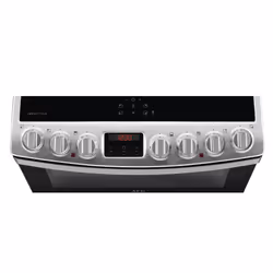 AEG CIB6742ACM - 948904303 Freestanding cooker Electric Zone induction hob Black, Stainless steel