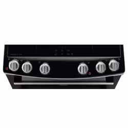 Zanussi ZCI66080XA - 948904307 Freestanding cooker Electric Zone induction hob Black, Stainless steel