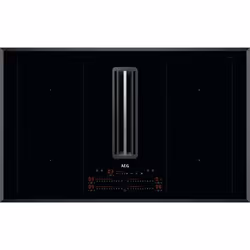 AEG CDE84751FB, Black, Built-in, 78 cm, Zone induction hob, 4 zone(s), 4 zone(s)