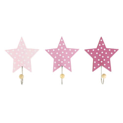 JaBaDaBaDo R16026 home storage hook Indoor Universal hook Pink 3 pc(s)