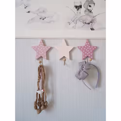 JaBaDaBaDo R16026 home storage hook Indoor Universal hook Pink 3 pc(s)
