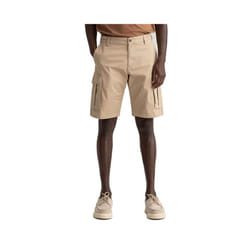 GANT Mens Shorts Twill Cargo Combat Shorts Golf Half Pants - Khaki, W32