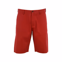 GANT Mens Chino Shorts Golf Half Pants Plain - Red, W48