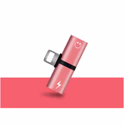 Lightning -> Lightning + Lightning audio adapter