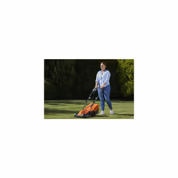 SimpliMow 320 Wheeled Electric Lawnmower - 1000 W Motor, 32 cm Cutting Width, 30 Litre Grass Box, Soft Grip Handles