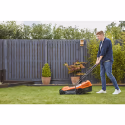 Flymo 970637601 lawn mower Push lawn mower AC Orange - Additional view 4