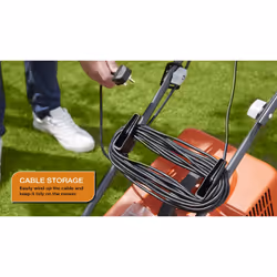 Flymo 970637601 lawn mower Push lawn mower AC Orange - Additional view 8