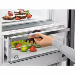 AEG Series 6000 RCB632E2MX Freestanding 330 L E Stainless steel