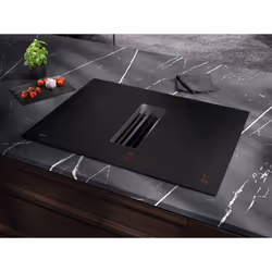 AEG TCH74B01CB 949598097 hob Black Built-in 68 cm Zone induction hob 4 zone(s) Built-in hood