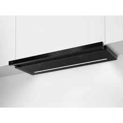 AEG 942 022 738 cooker hood Semi built-in (pull out) Black A 650 m³/h