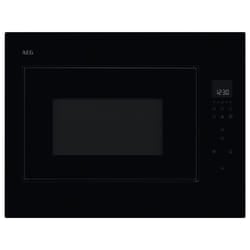AEG 6000 Series Built-In Combination Microwave Oven with Grill - Black