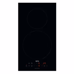 AEG IKX32300CB 949492769, Black, Built-in, 29 cm, Zone induction hob, Glass, 2 zone(s)