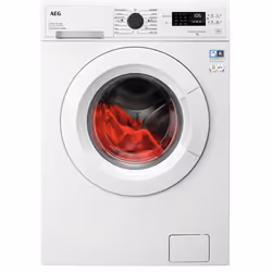 AEG 914603724, Front-load, Freestanding, White, Left, Stainless steel, 52 L