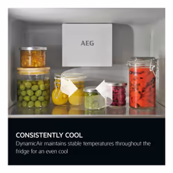 AEG Series 6000 NSK6D181EC fridge Built-in 310 L E White - Additional view 4