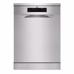 AEG Series 9000 FFB64627ZM, Freestanding, Full size (60 cm), Stainless steel, Black, White, Touch