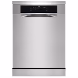 AEG Series 7000 FFB76727PM, Freestanding, Full size (60 cm), Stainless steel, Black, White, Touch