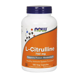 NOW Foods  L-Citrulline, 750mg - 180 vcaps