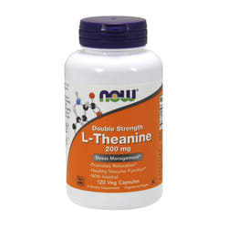 NOW Foods  L-Theanine with Inositl, 200mg , 120 vcaps