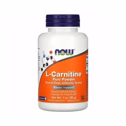 NOW Foods, L-Carnitine, Pure Powder, 3 oz (85 g)