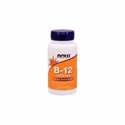 NOW Foods  Vitamin B-12 with Folic Acid, 1000mcg - 250 lozenges