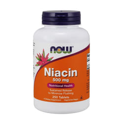 NOW Foods  Niacin, 500mg, 250 tabs