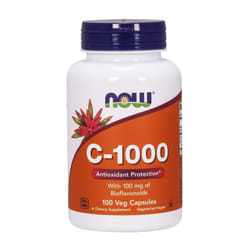 NOW Foods  Vitamin C-1000 with 100mg Bioflavonids, 100 vcaps