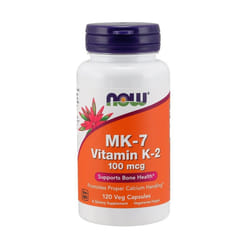 NOW Foods  MK-7 Vitamin K-2, 100mcg , 120 vcaps