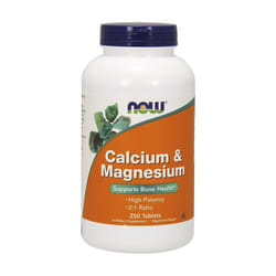 NOW Foods  Calcium & Magnesium, 250 tablets