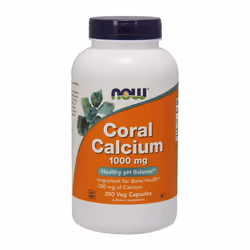 NOW Foods  Coral Calcium, 1000mg - 250 vcaps