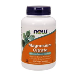 NOW Foods  Magnesium Citrate, 400mg - 120 vcaps
