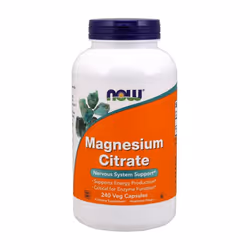 NOW Foods Magnesium Citrate, 400mg - 240 vcaps