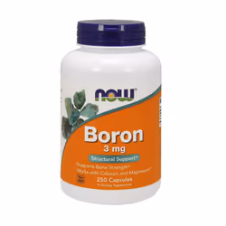 NOW Foods Boron, 3mg, 250 caps