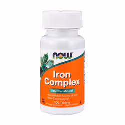 NOW Foods Iron Complex - 100 tablets