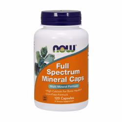 NOW Foods  Full Spectrum Minerals, Iron Free, 120 caps