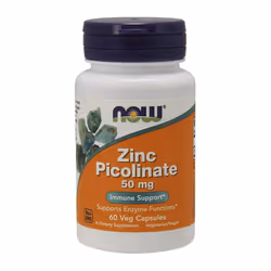 NOW Foods  Zinc Picolinate, 50mg, 60 vcaps