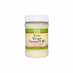 Now Foods, Real Food, Organic, Virgin Coconut Oil, 12 fl oz (355 ml)