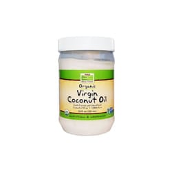 Now Foods, Real Food, Organic Virgin Coconut Oil, 20 fl oz (591 ml)