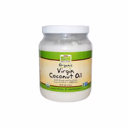 Now Foods, Real Food, Organic Virgin Coconut Oil, 54 fl oz (1.6 L)