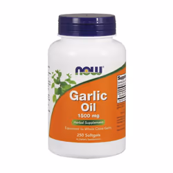 NOW Foods Garlic Oil, 1500mg , 250 softgels
